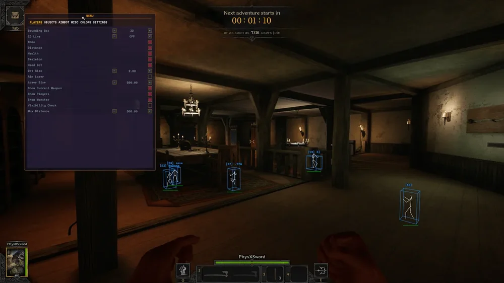 Dark and Darker hacks