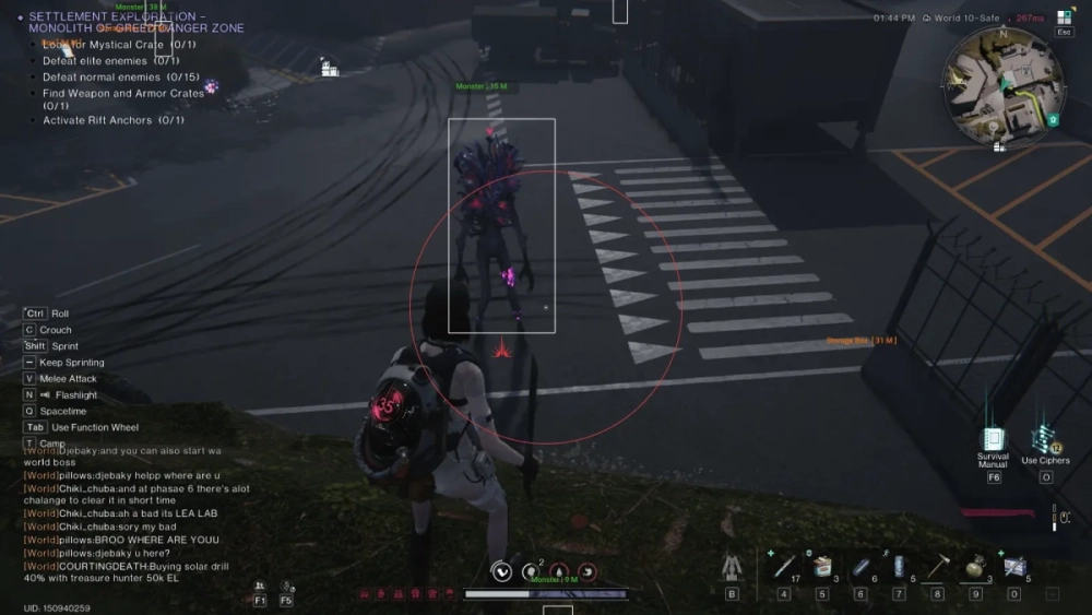 aiming working in once human.webp