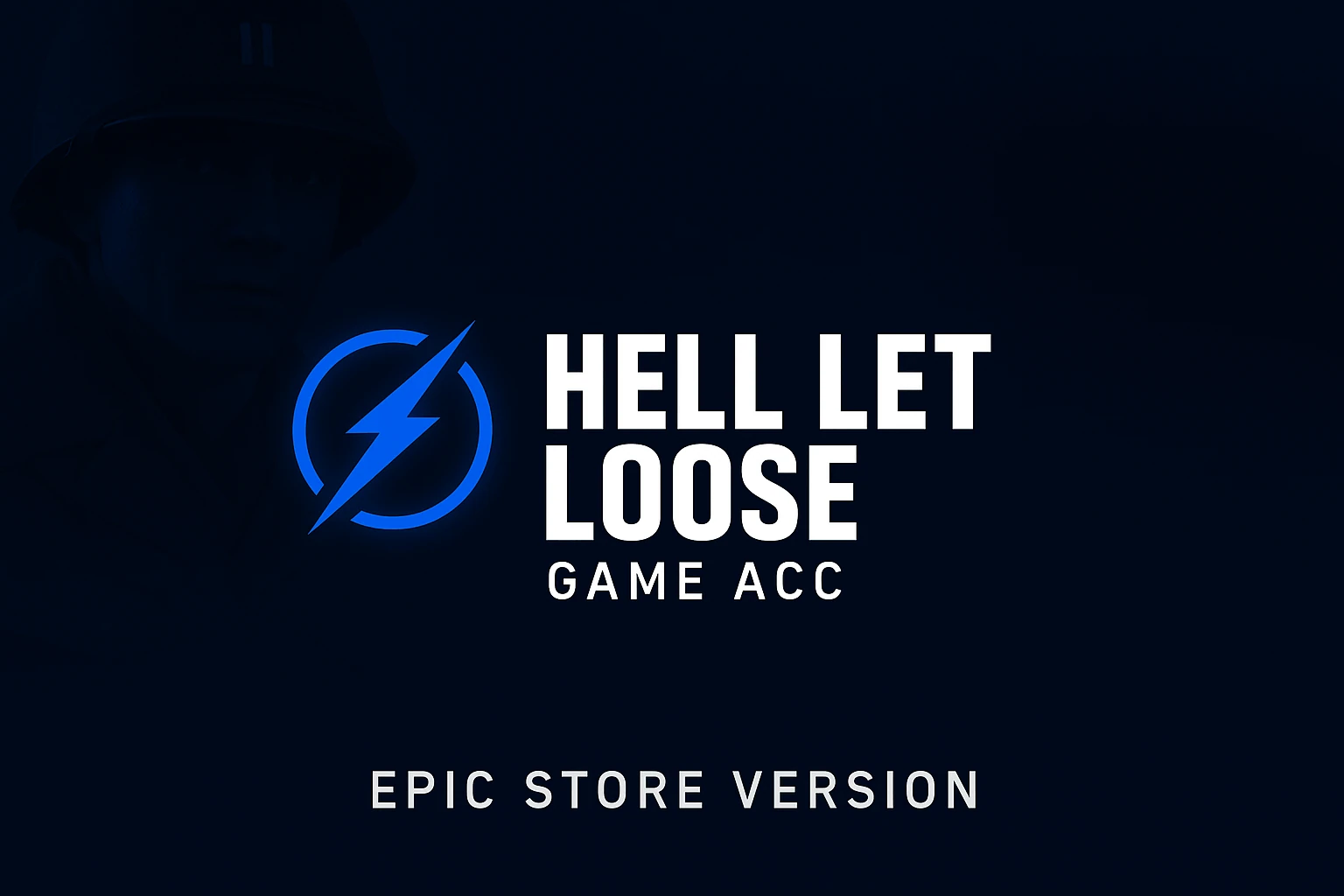 Hell let loose [Epic fresh account]