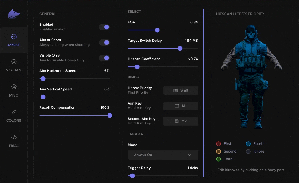 lavicheats cs2 thunder.gif